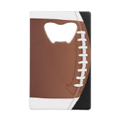 サッカーデザインボトルオープナー クレジットカード栓抜き (裏面)