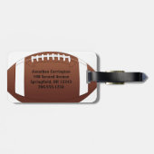 サッカーデザインラゲッジタグ ラゲッジタグ (裏面横)