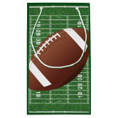 サッカーデザイン抱き枕 スモールペーパーバッグ (裏面)