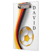 サッカーデザイン クリップボード (左)