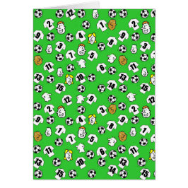 サッカーデザイン（白シャツ付き）