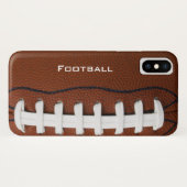 サッカーデザインiPhone Xケース Case-Mate iPhoneケース (裏面(横))