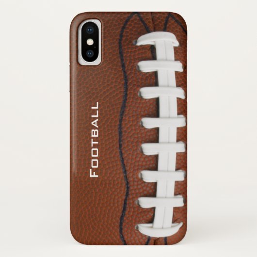 サッカーデザインiPhone Xケース Case-Mate iPhoneケース (裏面)
