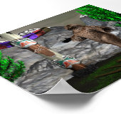 サッカートポスター ポスター (角)