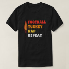 サッカートルコ昼寝リピートTシャツ Tシャツ