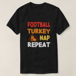 サッカートルコ昼寝リピートTシャツ Tシャツ