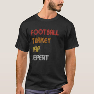 サッカートルコ昼寝リピートTシャツ Tシャツ