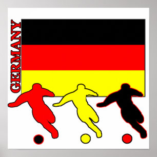 サッカードイツ ポスター