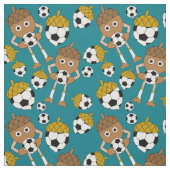 サッカーナットパターン ファブリック (見本)