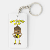 サッカーナット文字 キーホルダー (裏面)