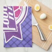 サッカーナン（祖母）ティータオル キッチンタオル (四つ折り)