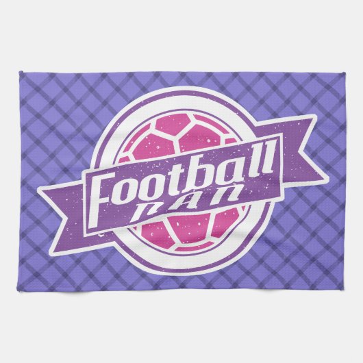 サッカーナン（祖母）ティータオル キッチンタオル (横)