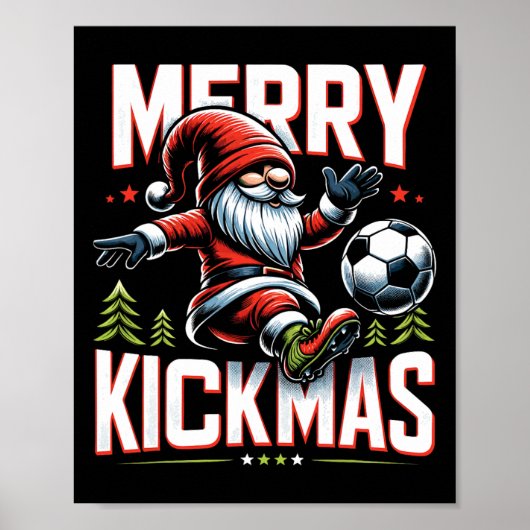 サッカーニコニコクリスマス ポスター (正面)