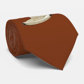 サッカーネクタイ、ブラウン、レース ネクタイ (ロール)