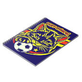 サッカーネコグラフィック ノートブック (左側)