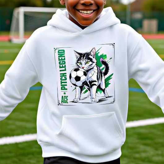 サッカーネコTシャツ - サッカー ファンへのギフト