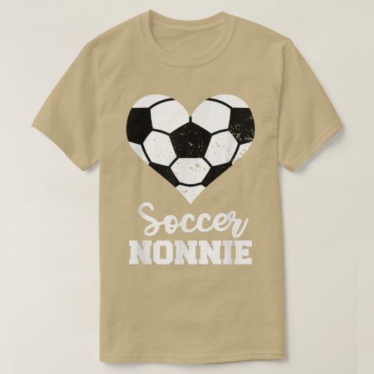 サッカーノニーおもしろいサッカー選手ノニー Tシャツ (デザイン正面)