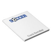 サッカーノートパッド ノートパッド (アングル)