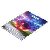 サッカーノート 2026 - ノートブック (左側)