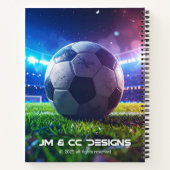 サッカーノート 2026 - ノートブック (裏面)