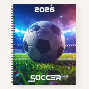 サッカーノート 2026 - ノートブック
