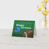 サッカーハッピーバースデーデイカード カード (黄色い花)