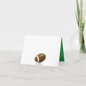 サッカーハッピーバースデーデイカード カード (裏面)