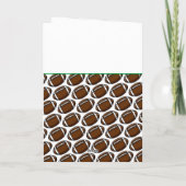 サッカーハッピーバースデートゥユー カード (裏面)