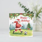 サッカーハッピー ホリデー サンタクロース クリスマス (スタンド正面)