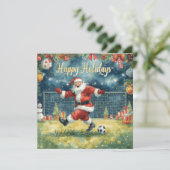 サッカーハッピー ホリデー サンタクロース クリスマス (スタンド正面)