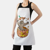 サッカーハロウィーンの夜 エプロン (インサイチュ)