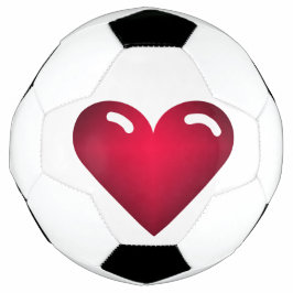 サッカーハートを愛 サッカーボール