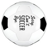 サッカーバイできなくてごめんなさい サッカーボール (回転)