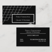 サッカーバスケットボールホッケースポーツレフェリーテンプレート 名刺 (正面/裏面)