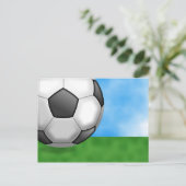 サッカーバックグラウンド ポストカード (スタンド正面)