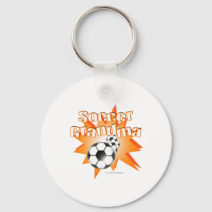 サッカーババ キーホルダー
