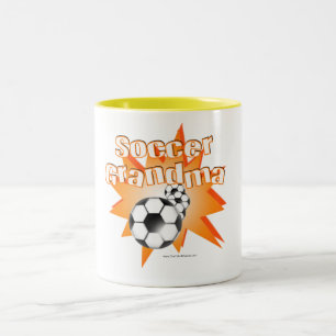 サッカーババ ツートーンマグカップ