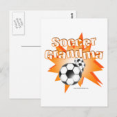 サッカーババ ポストカード (正面/裏面)