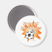 サッカーババ マグネット (正面/裏面)