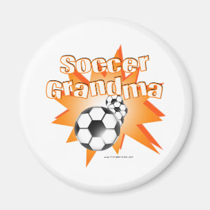サッカーババ マグネット
