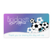 サッカーバルミツワーレーベル ラベル (正面)