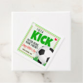 サッカーバレンタインギフトラベル フェイバータグ (インサイチュ)