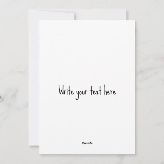 サッカーバレンタイン写真モダンおもしろい シーズンカード (裏面)