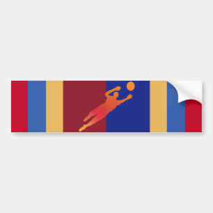 サッカーバンパーステッカー バンパーステッカー