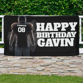 サッカーバースデーカスタム屋内屋外ビニール 横断幕