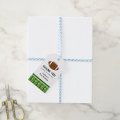 サッカーバースデーパーティーありがとう ギフトタグ (より糸付き)