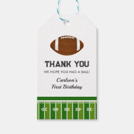 サッカーバースデーパーティーありがとう ギフトタグ