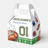 サッカーバースデーパーティーありがとう フェイバーボックス (裏面サイド)