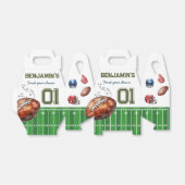 サッカーバースデーパーティーありがとう フェイバーボックス (折り畳みなし)