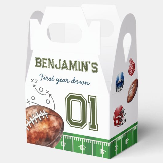 サッカーバースデーパーティーありがとう フェイバーボックス (オープン)